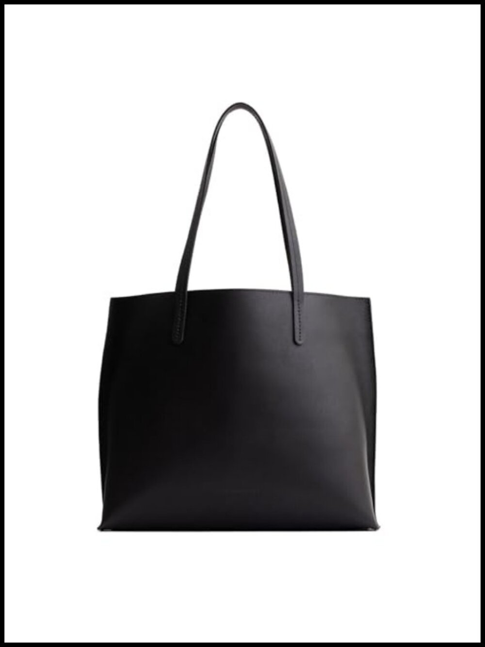 Portland Leather Full Grain Leather Tote with Interior Pocket & Key Loop